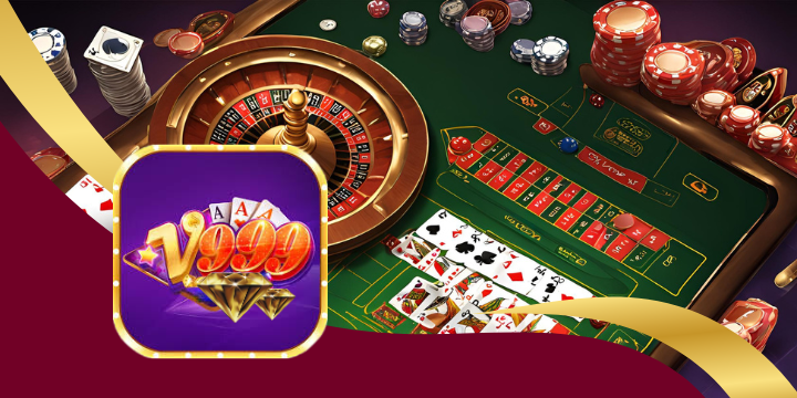 V999 - Cổng game uy tín đa dạng trò chơi xanh chín