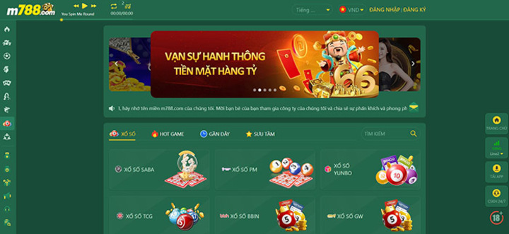 Nhà cái M788 có dịch vụ game gì?