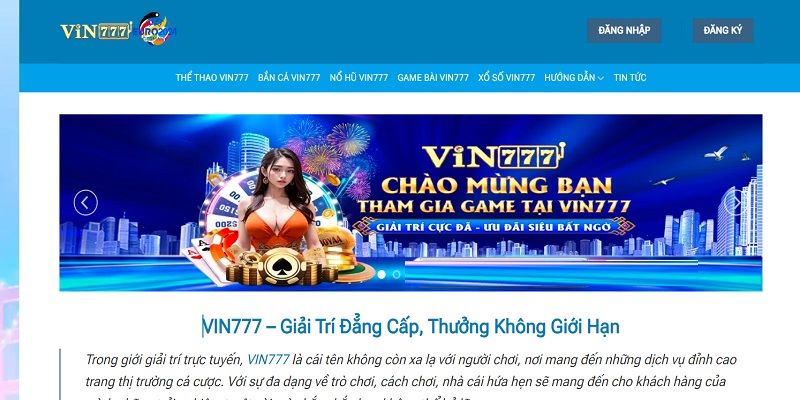 Vin777 là gì? Sức hút của nhà cái